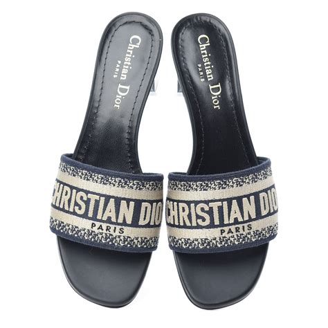 blue CHRISTIAN DIOR Women Sandals 